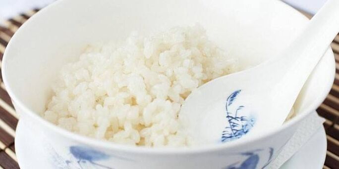 pisua galtzeko arroz porridge